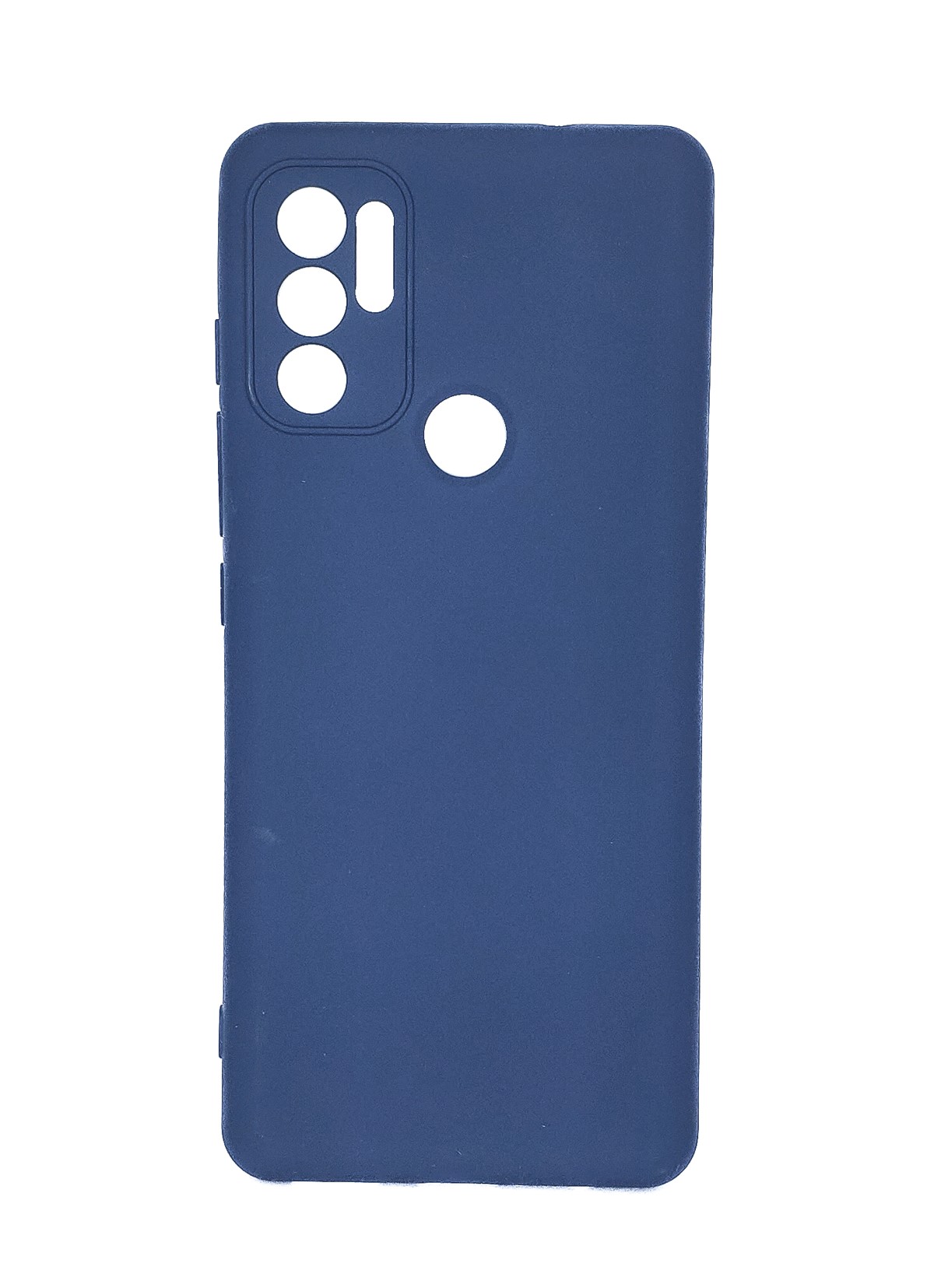 Protectores para celular  para Motorola  Moto G60s Funda de silicona con felpa Azul